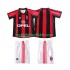 AC Milan Retro Barn Hemma Matchtröja 1999 1998 Kortärmad
