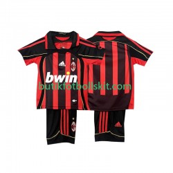 AC Milan 2007 Retro Barn Hemma Matchtröja 2006 Kortärmad