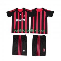 AC Milan 2009 Retro Barn Hemma Matchtröja 2008 Kortärmad
