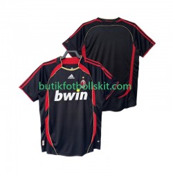 AC Milan 2007 Retro Män Tredje Matchtröja 2006 Kortärmad