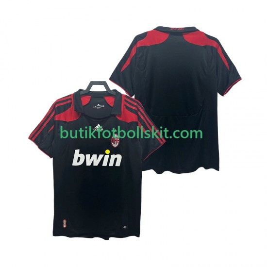 AC Milan 2007 Retro Män Tredje Matchtröja 2008 Kortärmad