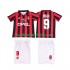 AC Milan WEAH 9 1996 1997 Retro Barn Hemma Matchtröja Kortärmad
