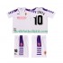 Fiorentina RUI COSTA 10 Retro Barn Borta Matchtröja 1999 1998 Kortärmad