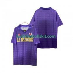 Fiorentina 1989 1990 Retro Män Hemma Matchtröja Kortärmad