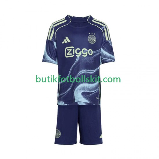 AFC Ajax Barn Borta Matchtröja 2025/26 Kortärmad
