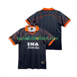AS Roma Retro Män Borta Matchtröja 1999 1998 Kortärmad