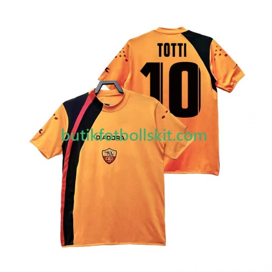 AS Roma TOTTI 10 2005 Retro Män Hemma Matchtröja 2006 Kortärmad