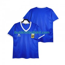 Argentina 1986 Retro Män Borta Matchtröja Kortärmad