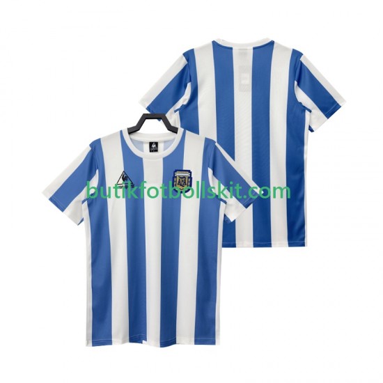 Argentina 1986 Retro Män Hemma Matchtröja Kortärmad