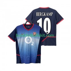 Arsenal BERGKAMP 10 Retro Män Borta Matchtröja 2004 2002 Kortärmad