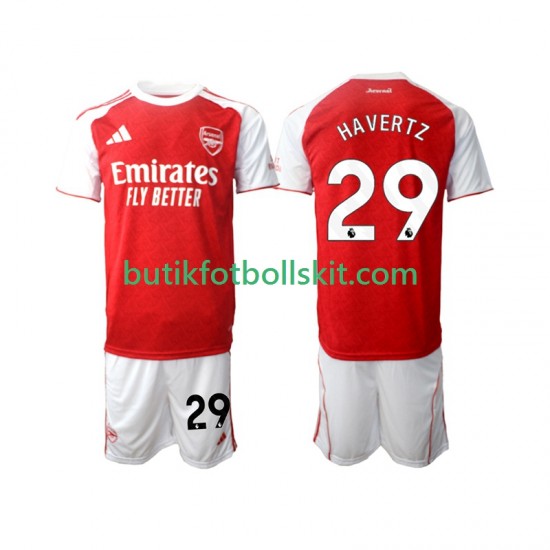 Arsenal Kai Havertz 29 Barn Hemma Matchtröja 2025/26 Kortärmad