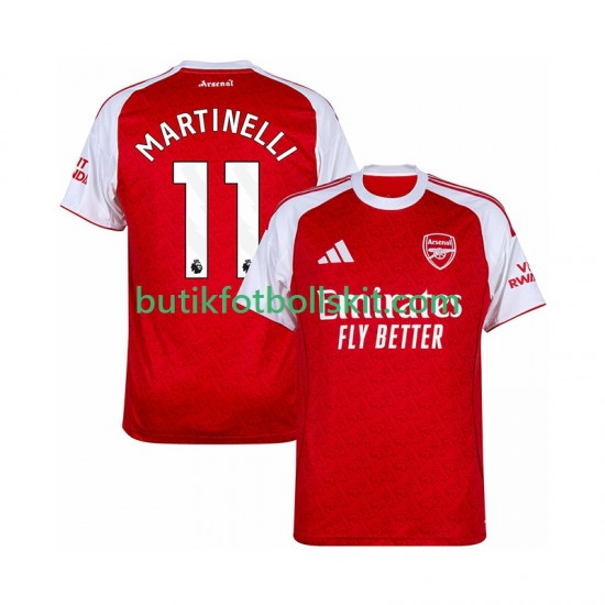 Arsenal Martin Zubimendi 11 Män Hemma Matchtröja 2025/26 Kortärmad