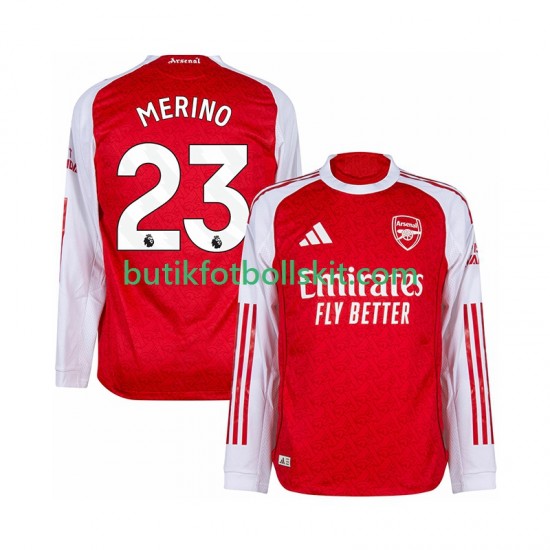Arsenal Merino 23 Män Hemma Matchtröja 2025/26 Långärmad
