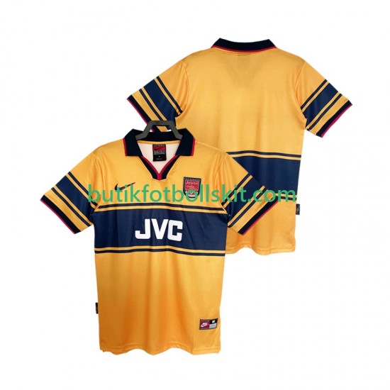 Arsenal 1997 Retro Män Borta Matchtröja 1999 Kortärmad