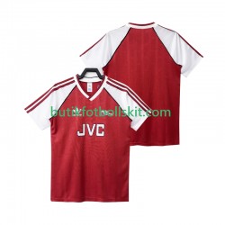 Arsenal 1988 1990 Retro Män Hemma Matchtröja Kortärmad