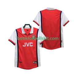 Arsenal Retro Män Hemma Matchtröja 1999 1998 Kortärmad