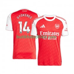 Arsenal Viktor Gyokeres 14 Män Hemma Matchtröja 2025/26 Kortärmad