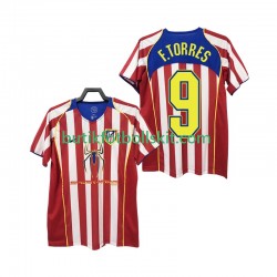 Atlético Madrid F TORRES 9 2005 Retro Män Hemma Matchtröja 2004 Kortärmad
