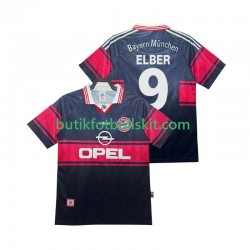 FC Bayern München Elber 9 1997 Retro Män Hemma Matchtröja 1999 Kortärmad