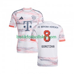 FC Bayern München Leon Goretzka 8 Män Borta Matchtröja 2025/26 Kortärmad