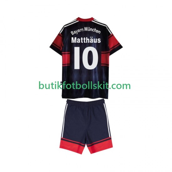 FC Bayern München Matthas 10 1997 Retro Barn Hemma Matchtröja 1999 Kortärmad
