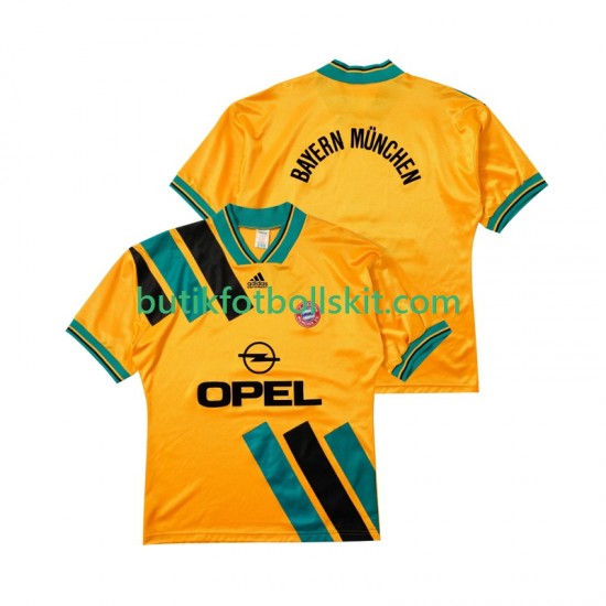 FC Bayern München 1993 1996 Retro Män Borta Matchtröja Kortärmad
