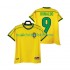 Brasilien RONALDO 9 Retro Män Hemma Matchtröja 1998 Kortärmad