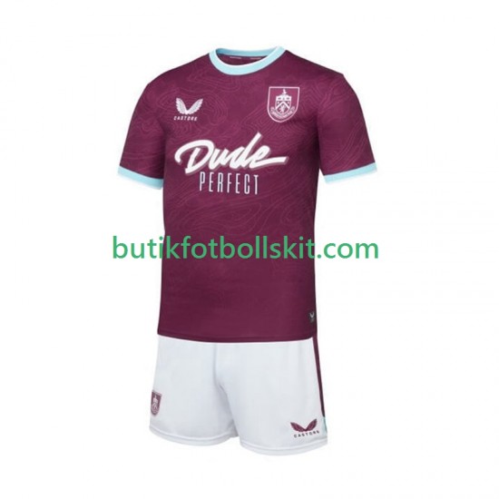 Burnley Barn Hemma Matchtröja 2025/26 Kortärmad
