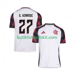 CR Flamengo Bruno Henrique 27 Män Borta Matchtröja 2025/26 Kortärmad
