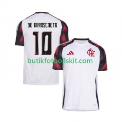 CR Flamengo Giorgian de Arrascaeta 10 Män Borta Matchtröja 2025/26 Kortärmad