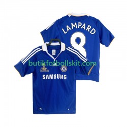 Chelsea LAMPARD 8 2007 Retro Män Hemma Matchtröja 2008 Kortärmad
