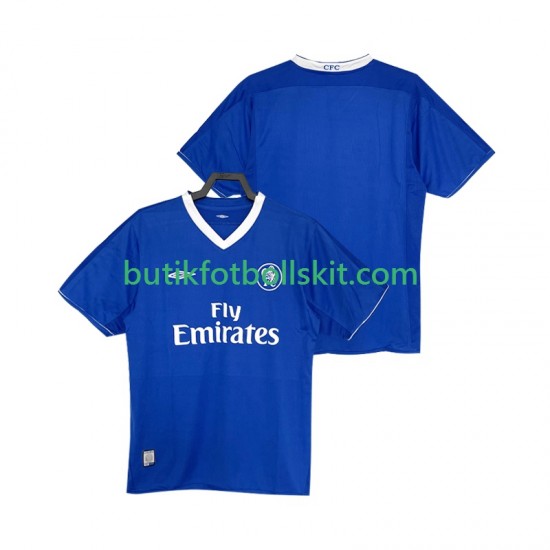 Chelsea 2003 2005 Retro Män Hemma Matchtröja Kortärmad