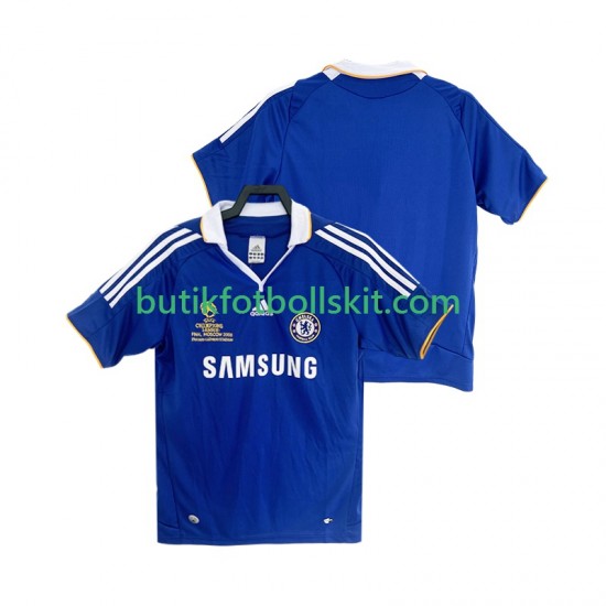 Chelsea 2007 Retro Män Hemma Matchtröja 2008 Kortärmad