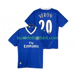 Chelsea VERON 20 2003 2005 Retro Män Hemma Matchtröja Kortärmad