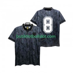 England 8 1990 Retro Män Borta Matchtröja Kortärmad