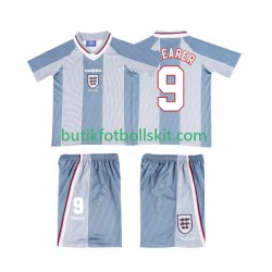 England SHEARER 9 1996 Retro Barn Borta Matchtröja Kortärmad