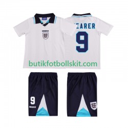 England SHEARER 9 1996 Retro Barn Hemma Matchtröja Kortärmad