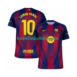 FC Barcelona Lamine Yamal 10 Män Hemma Matchtröja 2025/26 Kortärmad