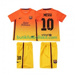 FC Barcelona Lionel Messi 10 2012 2013 Retro Barn Borta Matchtröja Kortärmad
