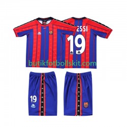 FC Barcelona Lionel Messi 19 1997 Retro Barn Hemma Matchtröja 1998 Kortärmad