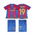 FC Barcelona Lionel Messi 19 2007 Retro Barn Hemma Matchtröja 2008 Kortärmad