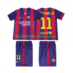 FC Barcelona Neymar JR 11 2014 2015 Retro Barn Hemma Matchtröja Kortärmad
