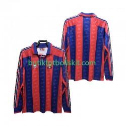 FC Barcelona 1996 1997 Retro Män Hemma Matchtröja Långärmad