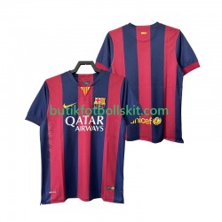 FC Barcelona 2014 2015 Retro Män Hemma Matchtröja Kortärmad