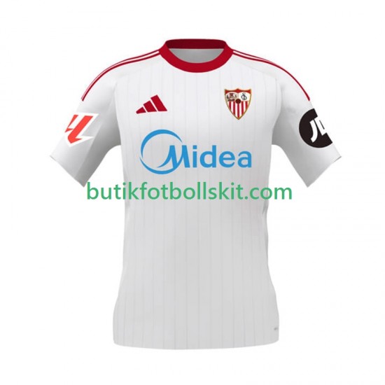 Sevilla FC Män Hemma Matchtröja 2025/26 Kortärmad