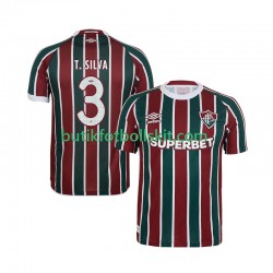 Fluminense Thiago Silva 3 Män Hemma Matchtröja 2025/26 Kortärmad