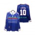 Frankrike ZIDANE 10 Retro Män Hemma Matchtröja 1998 Långärmad