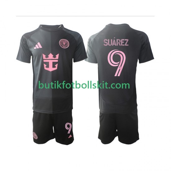 Inter Miami Suárez Luis 9 Barn Borta Matchtröja 2025 Kortärmad