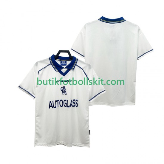 Inter Milan 2000 Retro Män Borta Matchtröja 1998 Kortärmad