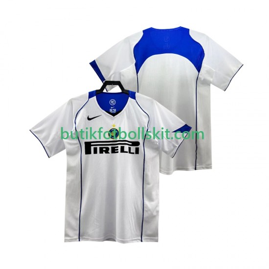 Inter Milan 2005 Retro Män Borta Matchtröja 2004 Kortärmad